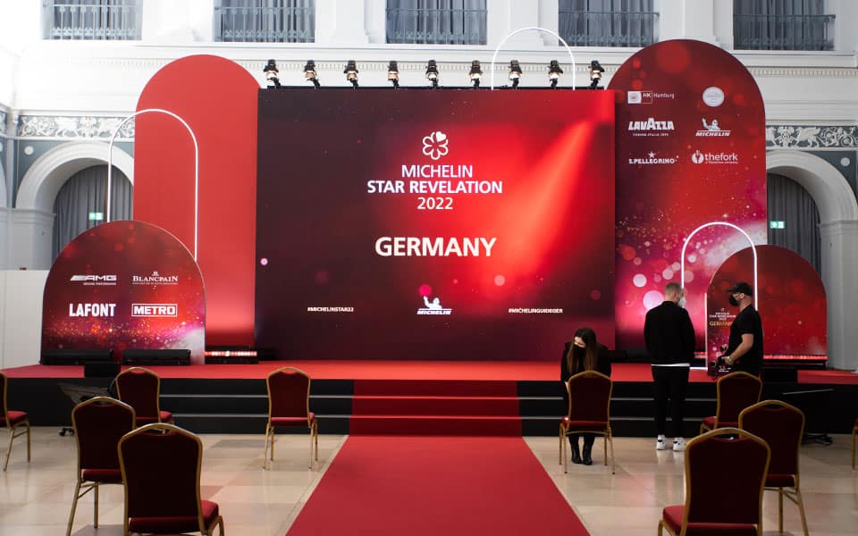 Cérémonie du Guide MICHELIN 2022 en Allemagne