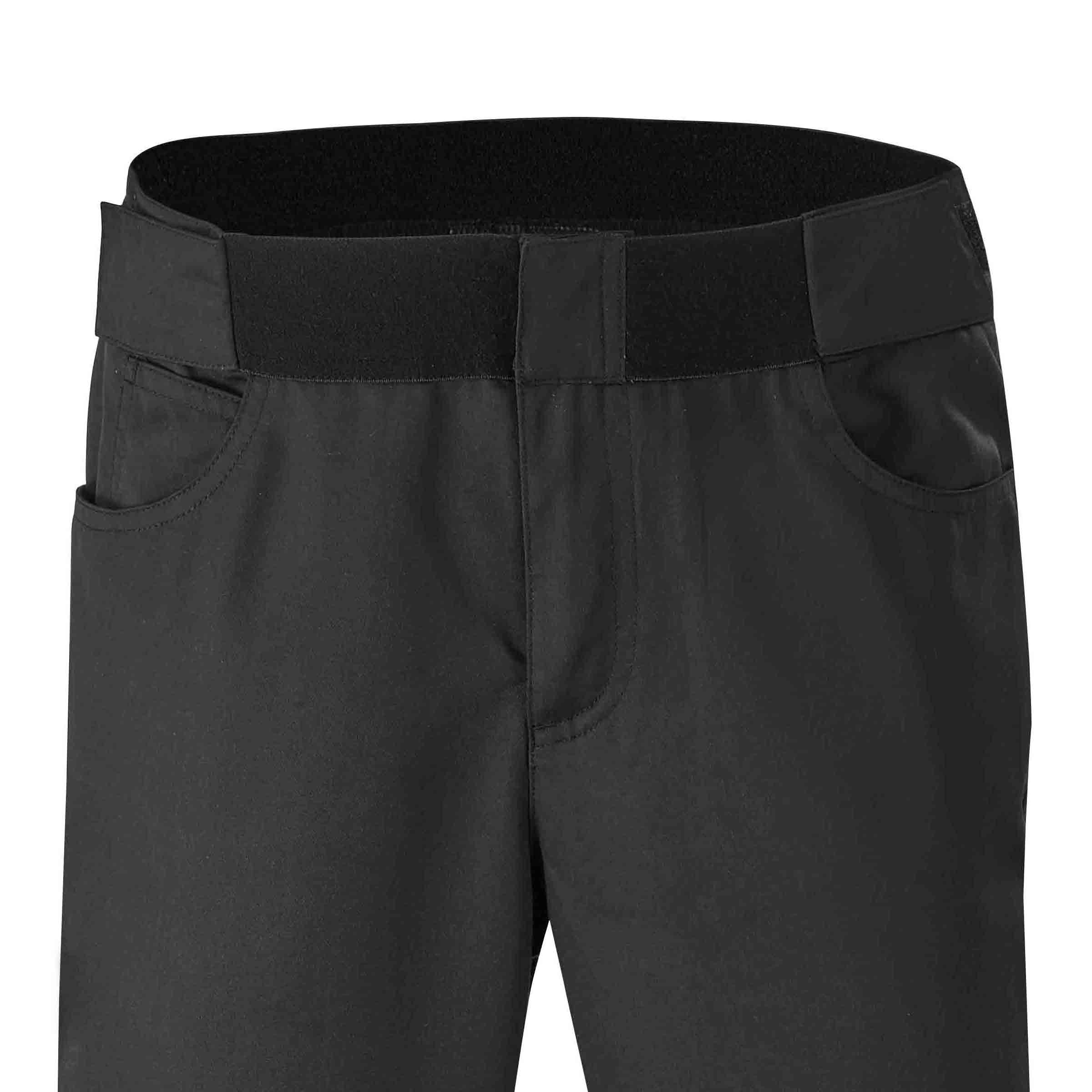 Zoom ceinture Pantalon FUSION homme noir.