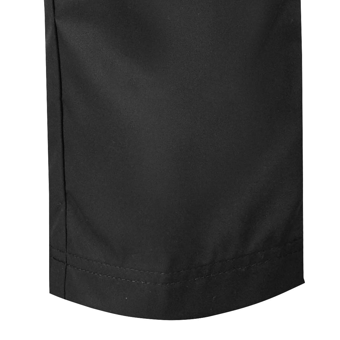 Zoom jambe Pantalon FUSION homme noir.