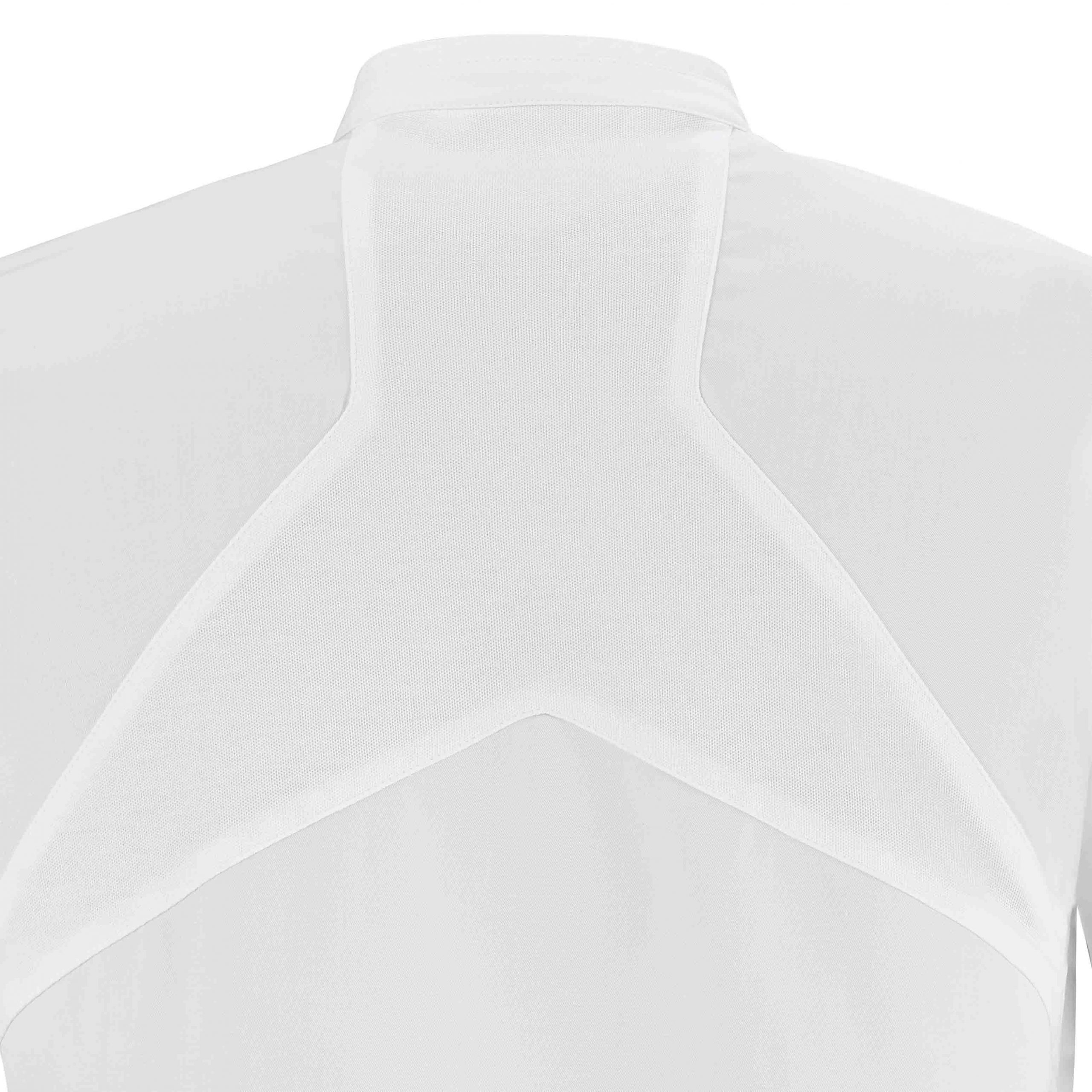 Zoom dos Veste LEMONGRASS homme manches courtes blanche.