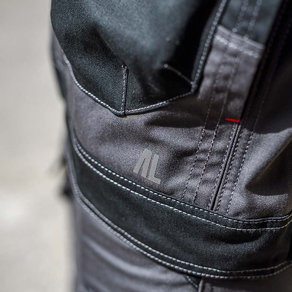 Zoom logo Pantalon RULER PI homme charcoal noir.