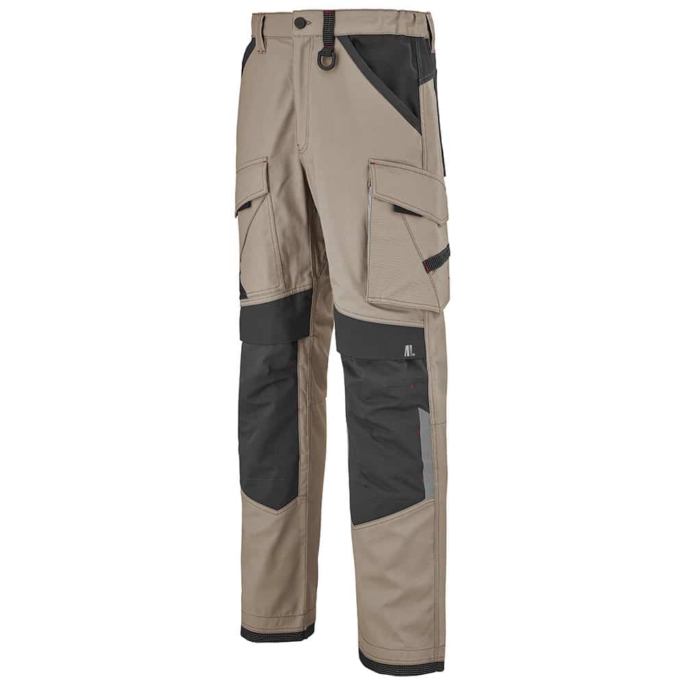 Pantalon de travail RULER de la gamme Work Attitude 3 couleur beige