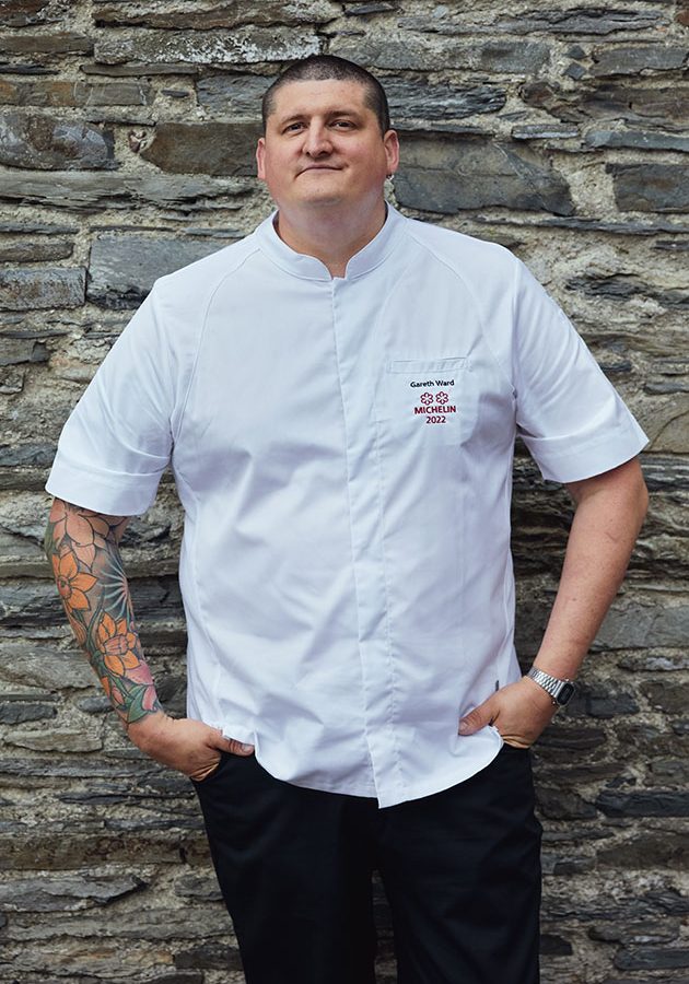 Portrait du chef Gareth Ward